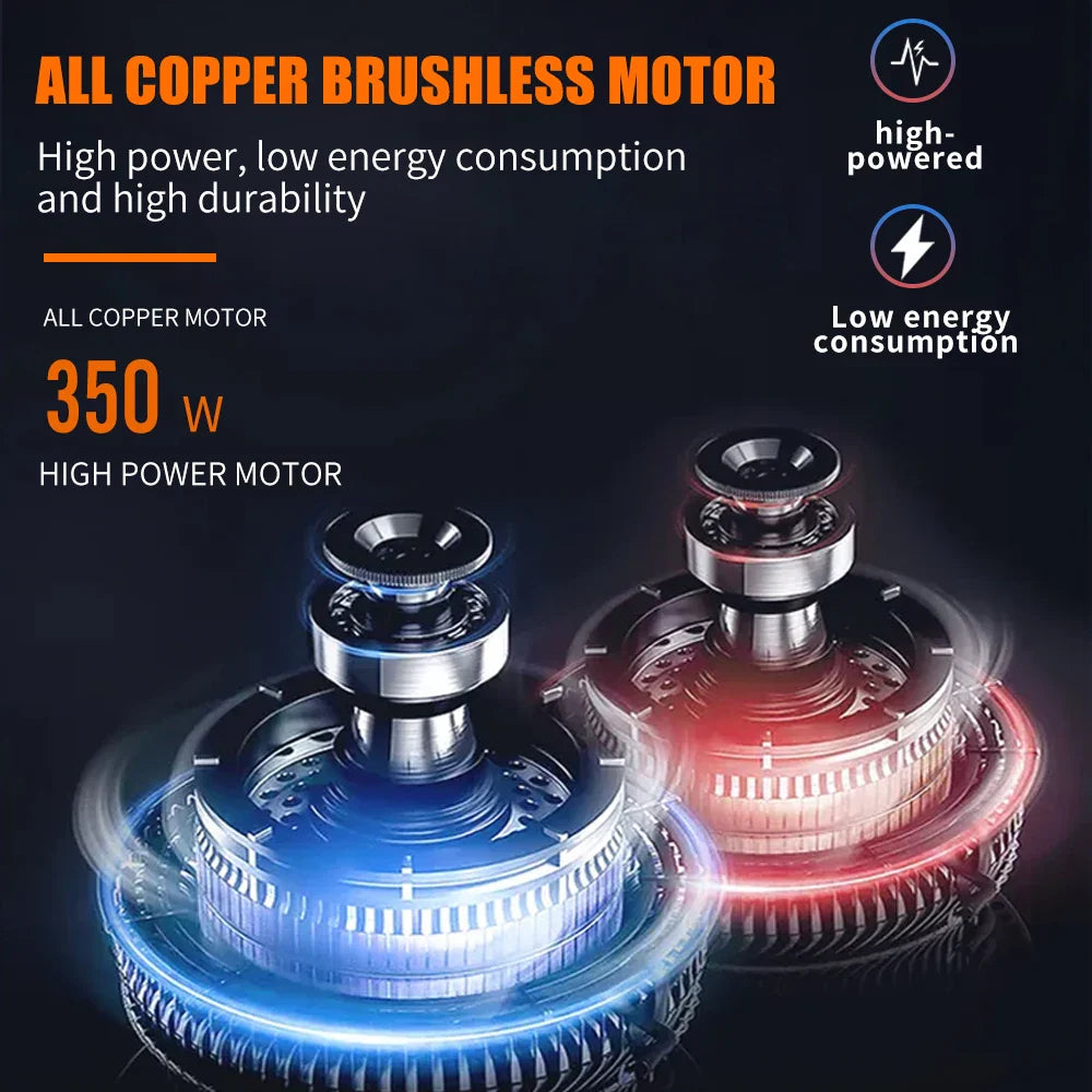 KTX-322899 Foldable Electric Scooter with 350W Motor, 30-35km Range, and IPX5 Waterproof Rating