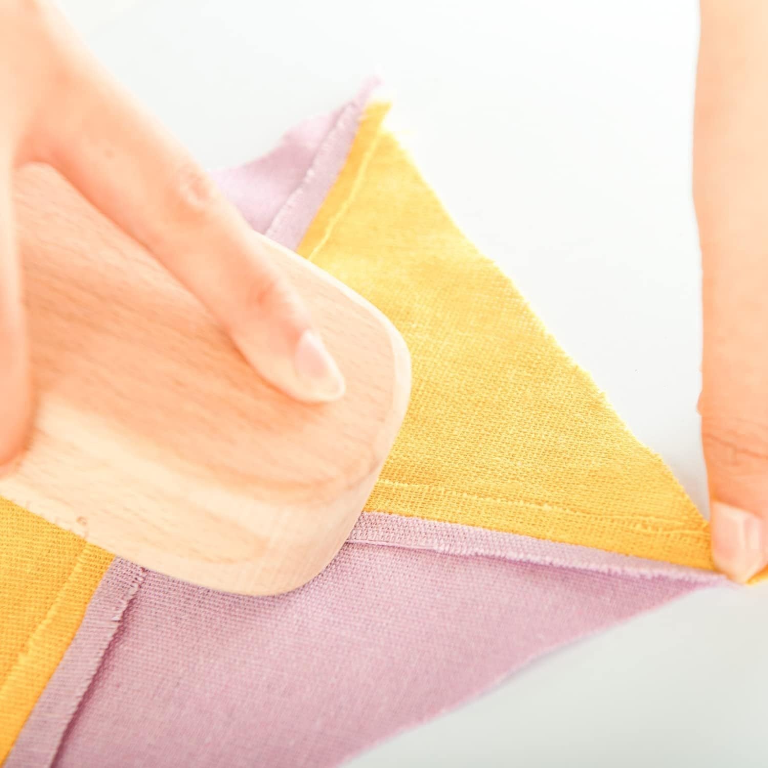 KTX-323859 Beech and Bamboo Tailor Clapper for Effective Ironing and Patchwork Pressing