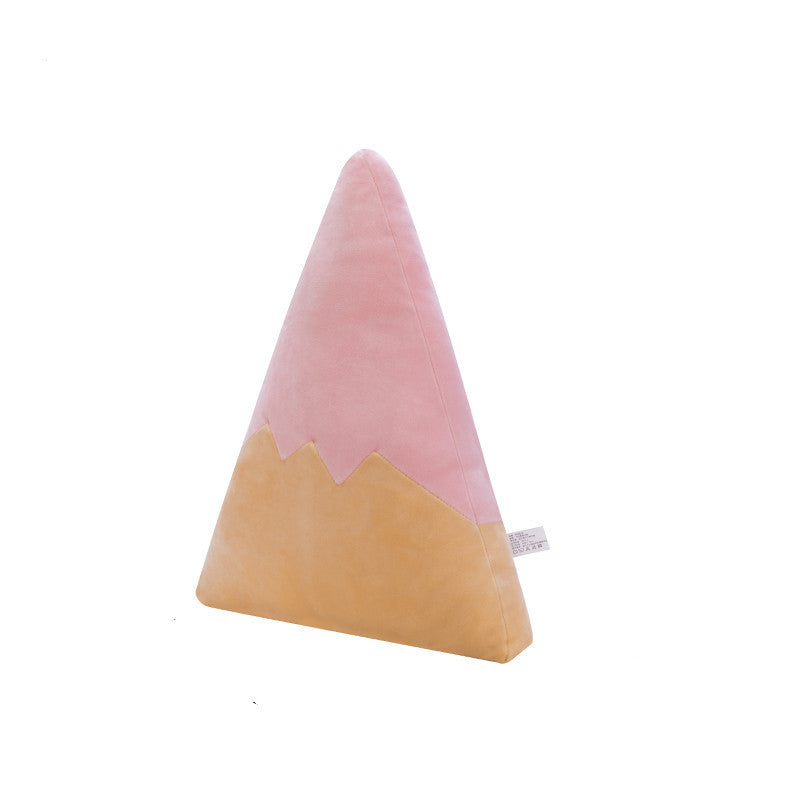 KTX-323859 Soft Plush Cartoon Heart Pillow for Bedroom Decor