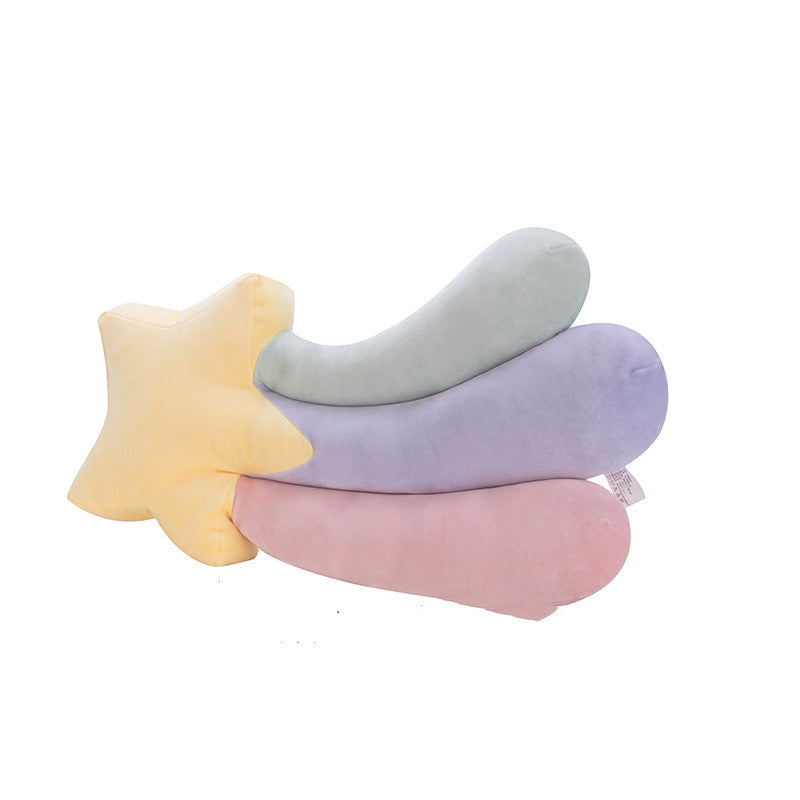 KTX-323859 Soft Plush Cartoon Heart Pillow for Bedroom Decor