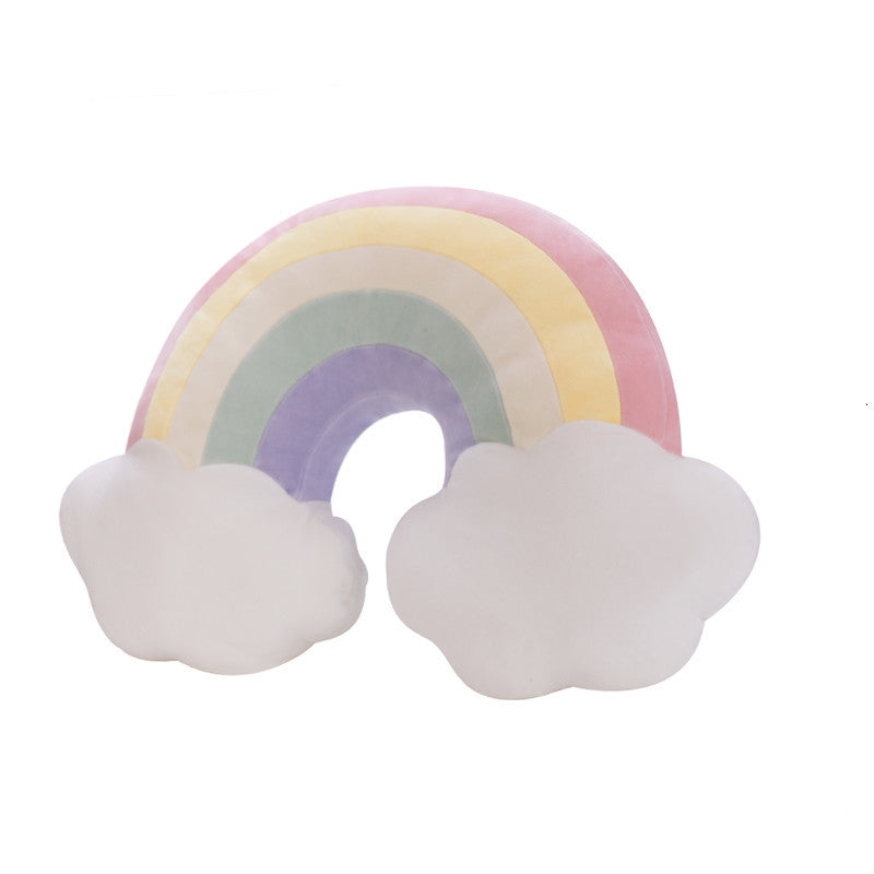 KTX-323859 Soft Plush Cartoon Heart Pillow for Bedroom Decor