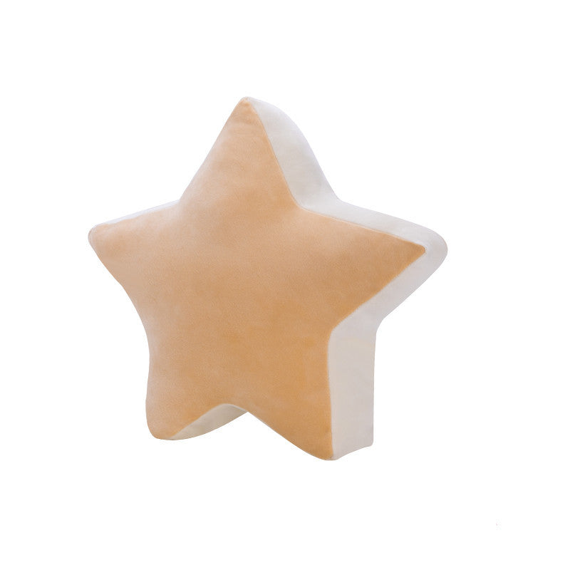 KTX-323859 Soft Plush Cartoon Heart Pillow for Bedroom Decor