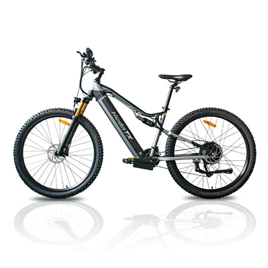 KTX-324499 29-Inch Full Suspension Electric Mountain Bike With Hydraulic Disc Brake System and 27-Speed Gears