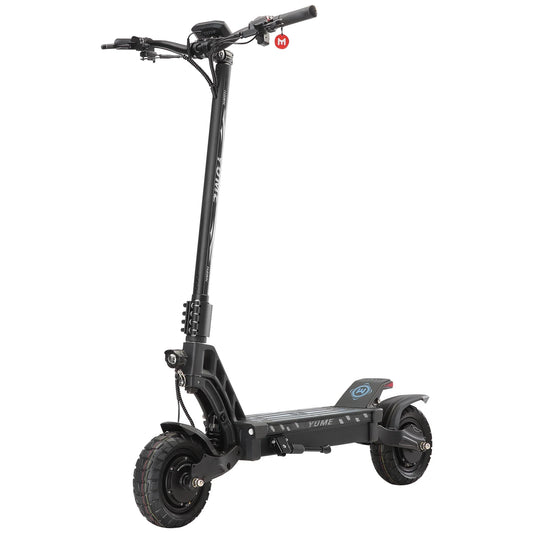 KTX-327827 Lightweight 250W Electric Scooter with 60V Battery, 10-Inch Off-Road Tires, Foldable Design, Max Speed 15MPH, 70 km Range, Full Suspension