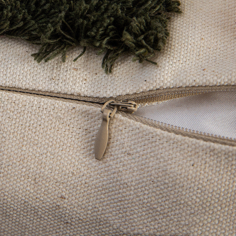 KTX-328403 Tufted Cotton Decorative Pillowcase for Modern Home Decor - Various Floral Designs