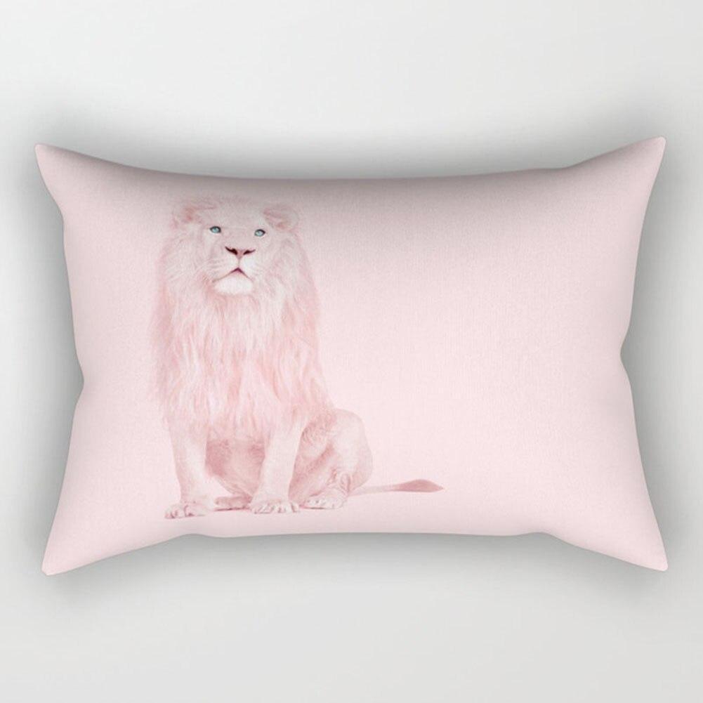 KTX-328531 Super Soft Printed Cushion Cover, Brushed Cloth and Imitation Linen, 30x50cm Pillowcase