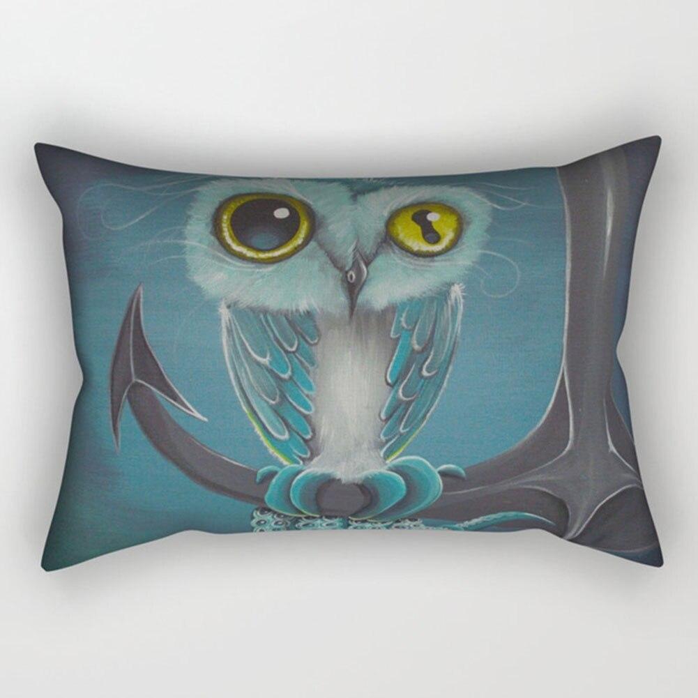 KTX-328531 Super Soft Printed Cushion Cover, Brushed Cloth and Imitation Linen, 30x50cm Pillowcase