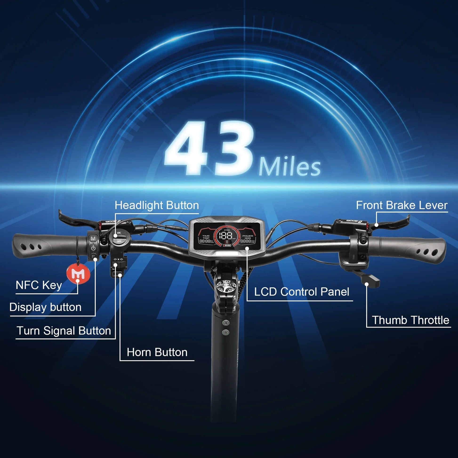 KTX-328979 Foldable 250W Dual Motor Electric Scooter with 10-Inch Wheels, 60V Lithium Battery, 70KM Range