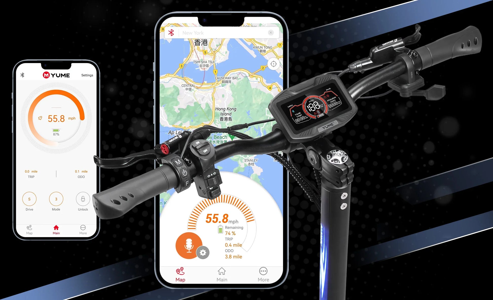 KTX-328979 Foldable 250W Dual Motor Electric Scooter with 10-Inch Wheels, 60V Lithium Battery, 70KM Range