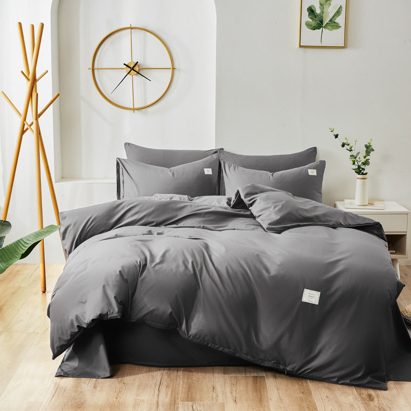 KTX-329555 Bedding Set with Duvet Cover, Flat Sheet, and Pillowcases in Multiple Sizes