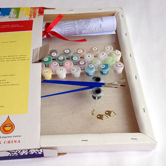 KTX-331859 Customizable DIY Animal Oil Painting - 40X50cm Size, Unique Design Options