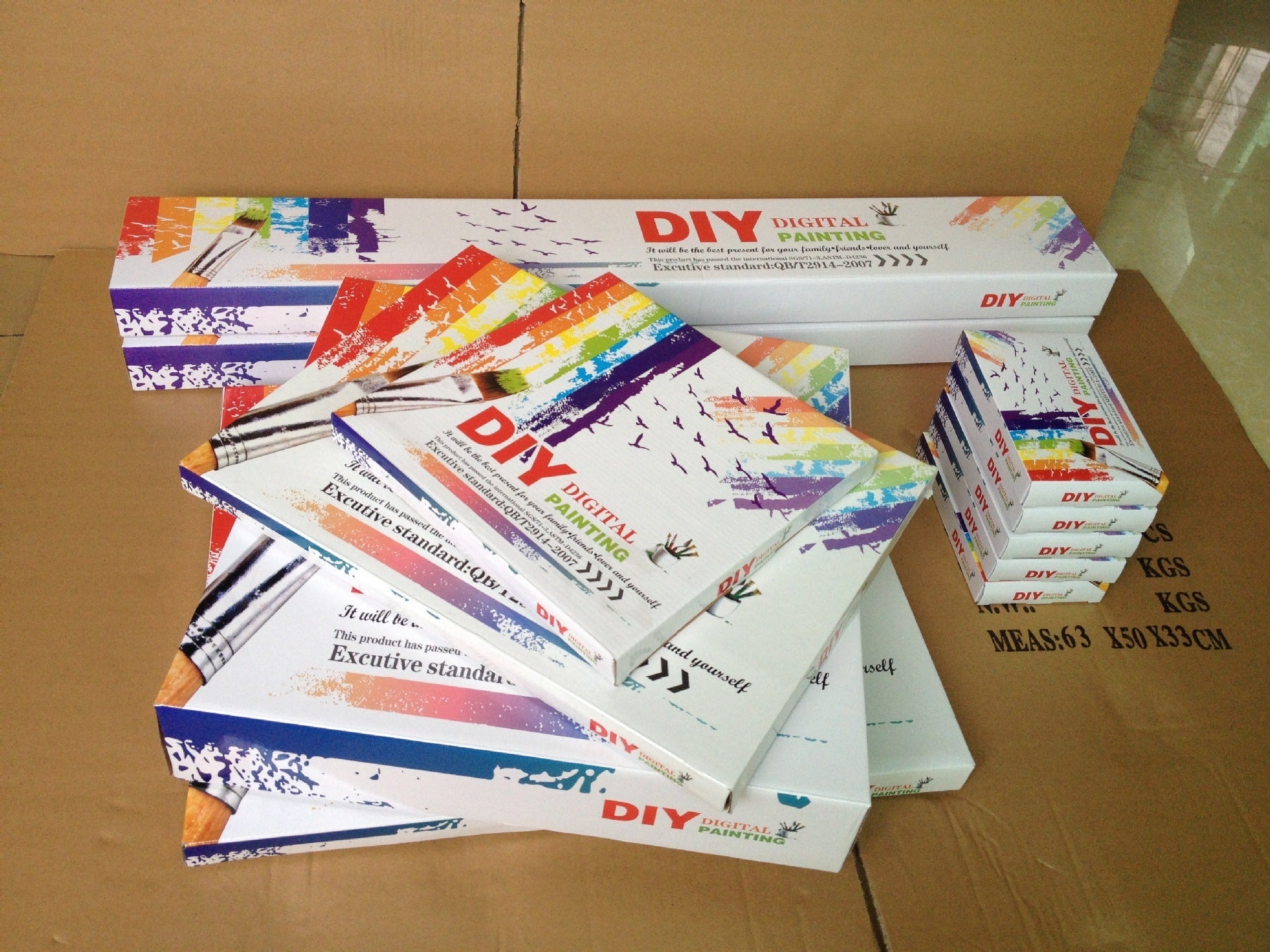 KTX-331859 Customizable DIY Animal Oil Painting - 40X50cm Size, Unique Design Options