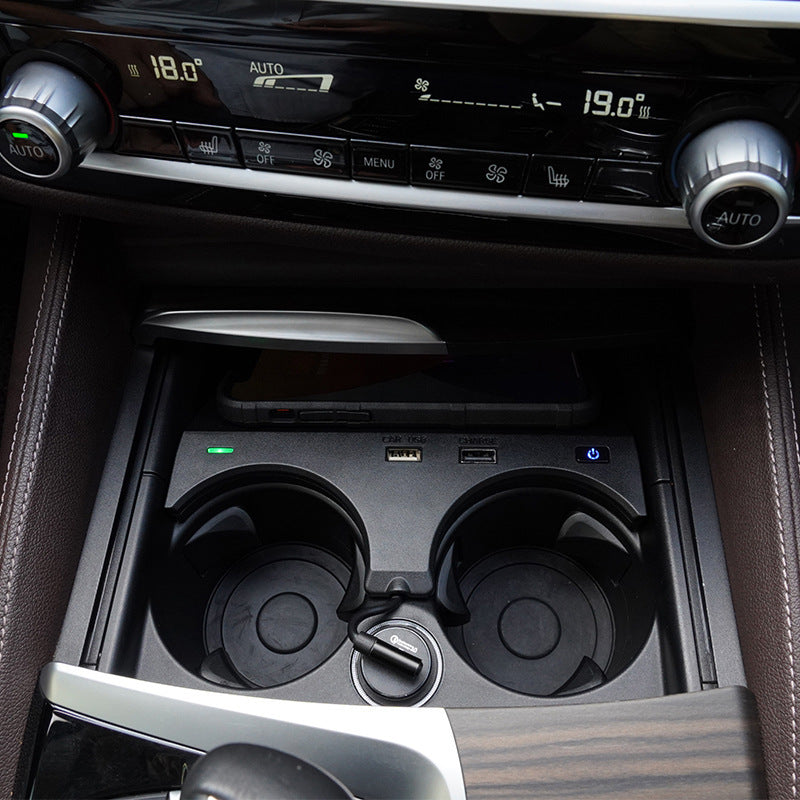 KTX-331987 Wireless Charger for 2017-2021 BMW 5 Series & 6 Series - 10W Fast Charging, Qi Standard Compatibility