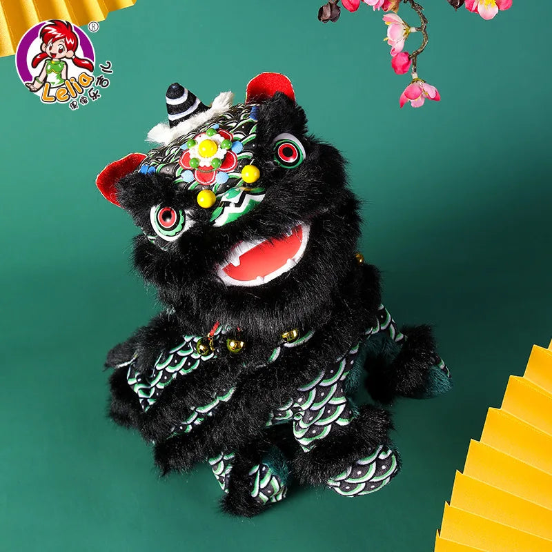 KTX-333331 Electric Walking Dancing Lion Plush Toy for Kids, Interactive Sounds, 11CM-30CM