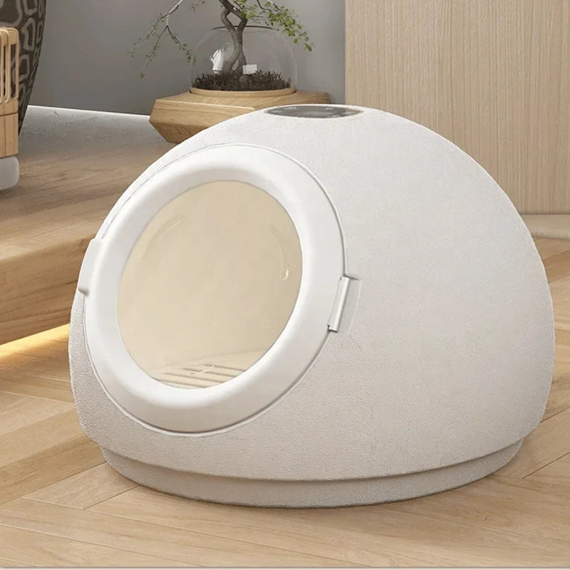 KTX-334483 55L Quiet Pet Hair Dryer Cabin with Smart Timer, Temperature Control & Overheat Protection for Dogs and Cats