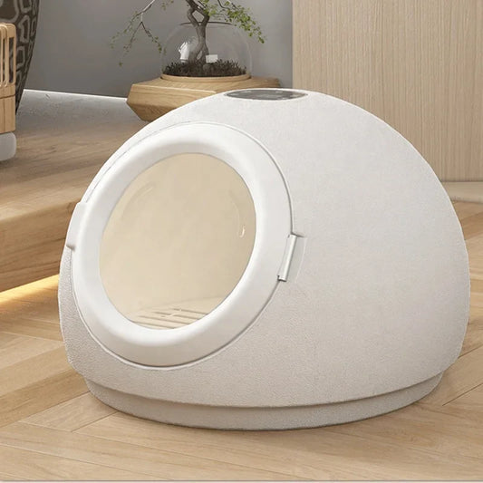 KTX-334483 55L Quiet Pet Hair Dryer Cabin with Smart Timer, Temperature Control & Overheat Protection for Dogs and Cats