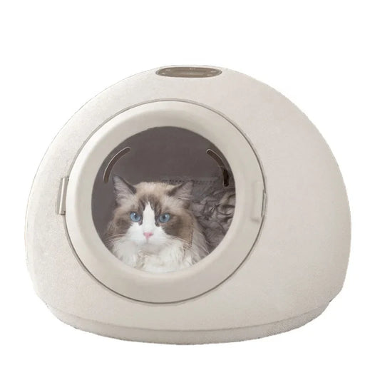 KTX-334483 55L Quiet Pet Hair Dryer Cabin with Smart Timer, Temperature Control & Overheat Protection for Dogs and Cats