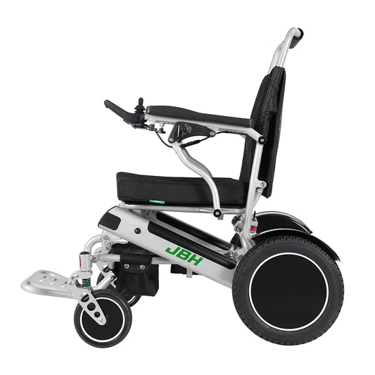 KTX-337555 Lightweight Foldable Electric Wheelchair with Portable Design and 120kg Capacity