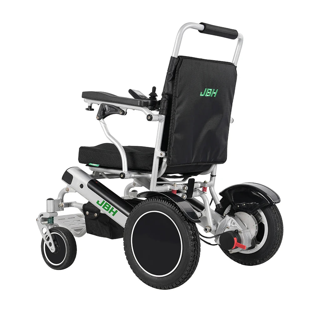 KTX-337555 Lightweight Foldable Electric Wheelchair with Portable Design and 120kg Capacity
