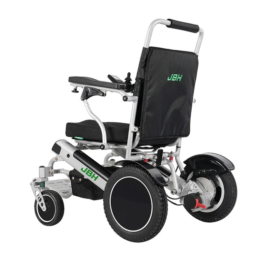 KTX-337555 Lightweight Foldable Electric Wheelchair with Portable Design and 120kg Capacity