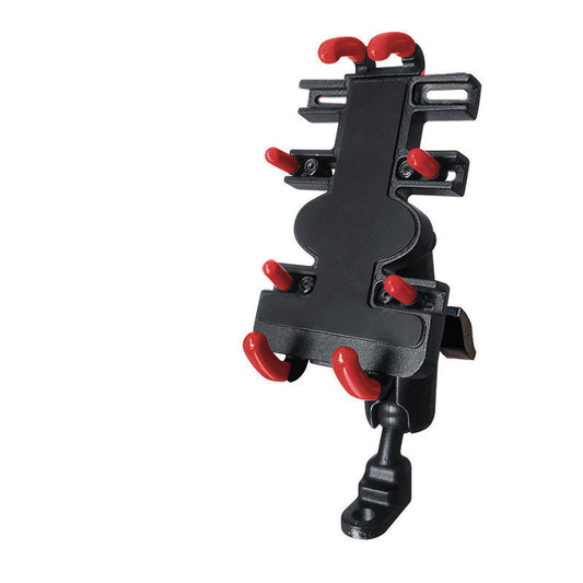 KTX-337747 Folding Aluminum Alloy Mobile Phone Holder for Motorcycles and Scooters