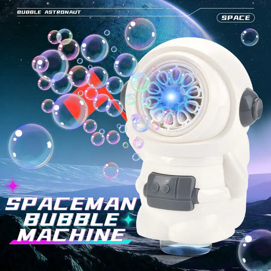 KTX-338515 Astronaut Bubble Machine with 10 Holes for Kids - Summer Outdoor Fun
