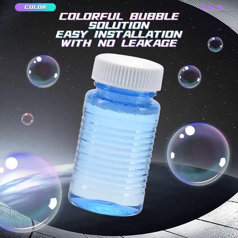 KTX-338515 Astronaut Bubble Machine with 10 Holes for Kids - Summer Outdoor Fun