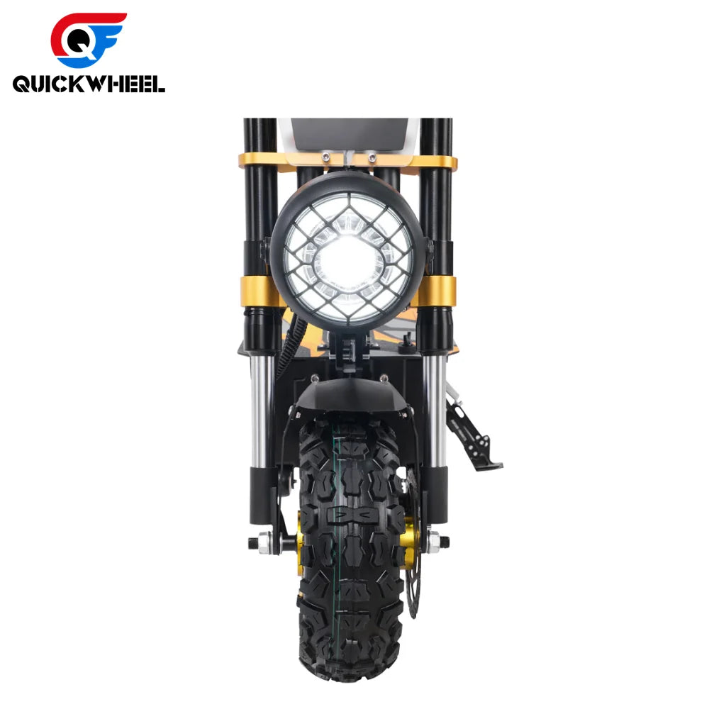 KTX-338707 Dual Motor Electric Scooter 60V 40Ah, 120Km Range, 6000W, 11 Inch Fat Tires, Folding Design