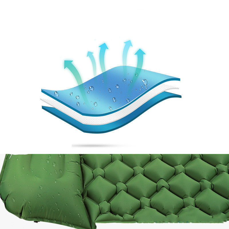 KTX-339667 Portable Double-Sided Waterproof Air Cushion Pad for Comfortable Camping