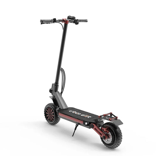KTX-342483 58V 1000W Foldable Electric Scooter with Offroad Tires, 60-80km Range, Max Speed 65km/h, Unisex Design
