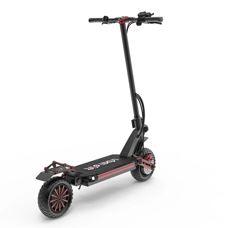 KTX-342483 58V 1000W Foldable Electric Scooter with Offroad Tires, 60-80km Range, Max Speed 65km/h, Unisex Design