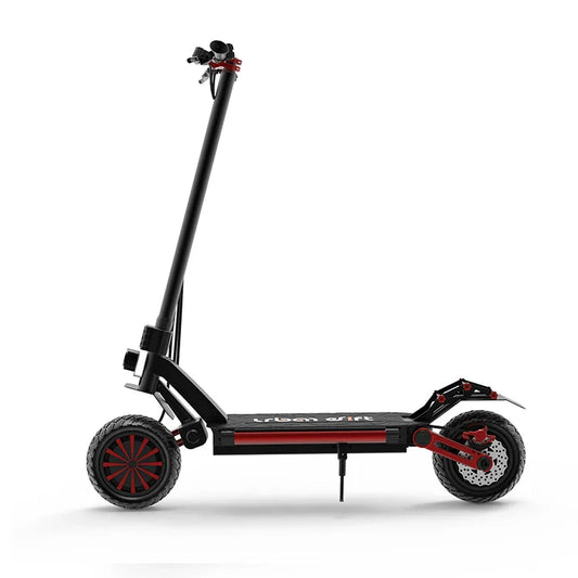 KTX-342483 58V 1000W Foldable Electric Scooter with Offroad Tires, 60-80km Range, Max Speed 65km/h, Unisex Design