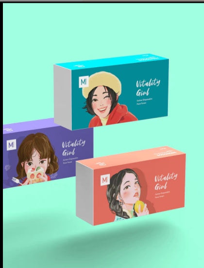 KTX-342867 Moisturizing Disposable Facial Cleansing Wipes for Makeup Removal, 3-Year Shelf Life