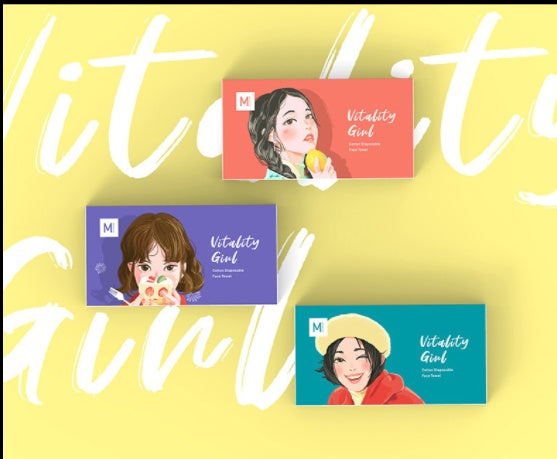 KTX-342867 Moisturizing Disposable Facial Cleansing Wipes for Makeup Removal, 3-Year Shelf Life