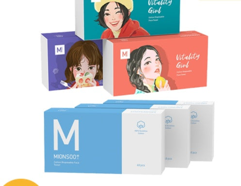 KTX-342867 Moisturizing Disposable Facial Cleansing Wipes for Makeup Removal, 3-Year Shelf Life