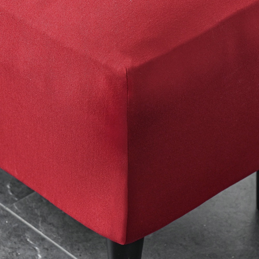 KTX-343187 Plush Silver Fox Velvet Chair Cover 40X60cm in Multiple Colors