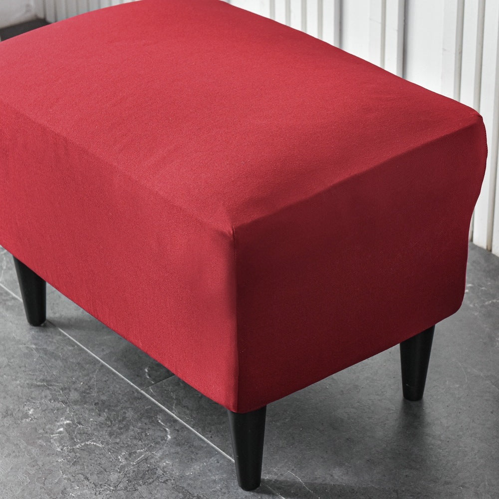 KTX-343187 Plush Silver Fox Velvet Chair Cover 40X60cm in Multiple Colors