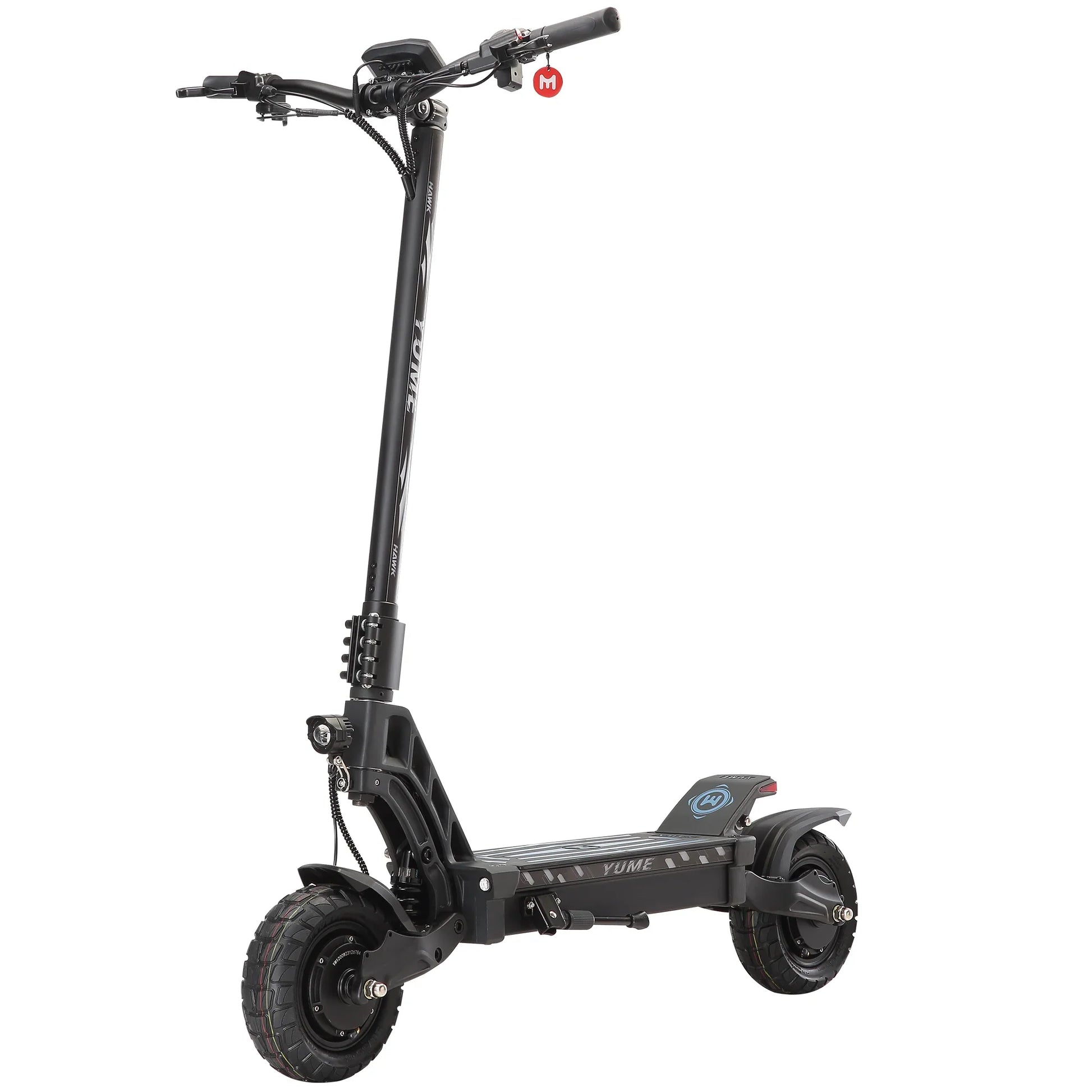 KTX-343635 Folding Electric Scooter with 10-Inch Tires, 71 km Range, 250W Motor, Hydraulic Brakes, Full Suspension