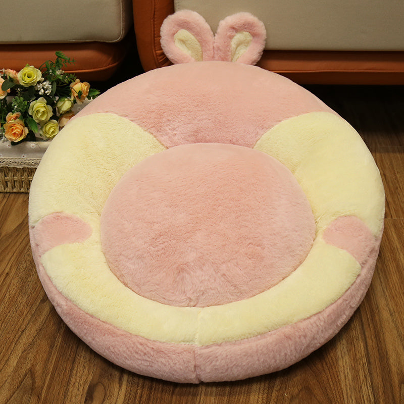KTX-344275 Plush Animal Shape Lazy Sofa with Thickened Cushion for Comfort