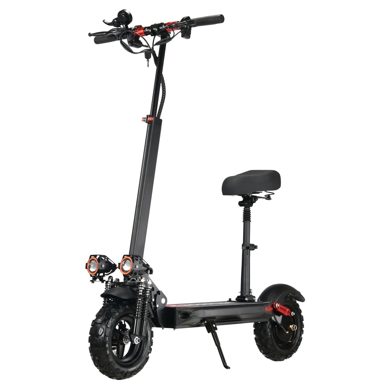 KTX-344787 Foldable 1200W Electric Scooter with 55-60km Range, 11" Pneumatic Tires, Max Speed 50km/h, Smart Balance Design