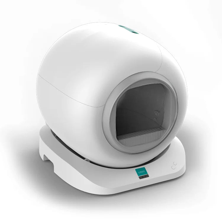 KTX-348179 Automatic Self-Cleaning Cat Litter Box with 65L Capacity and Wi-Fi Control