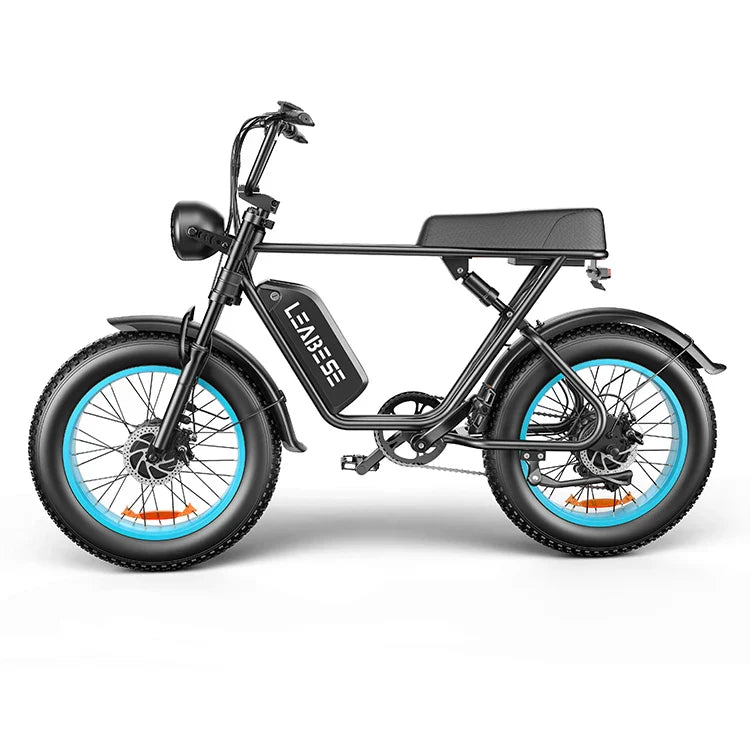 KTX-348819 2000W 23-Inch Fat Tire Electric Bike, 48V 23Ah Lithium Battery, 7-Speed, Disc Brakes, Max Speed 50km/h