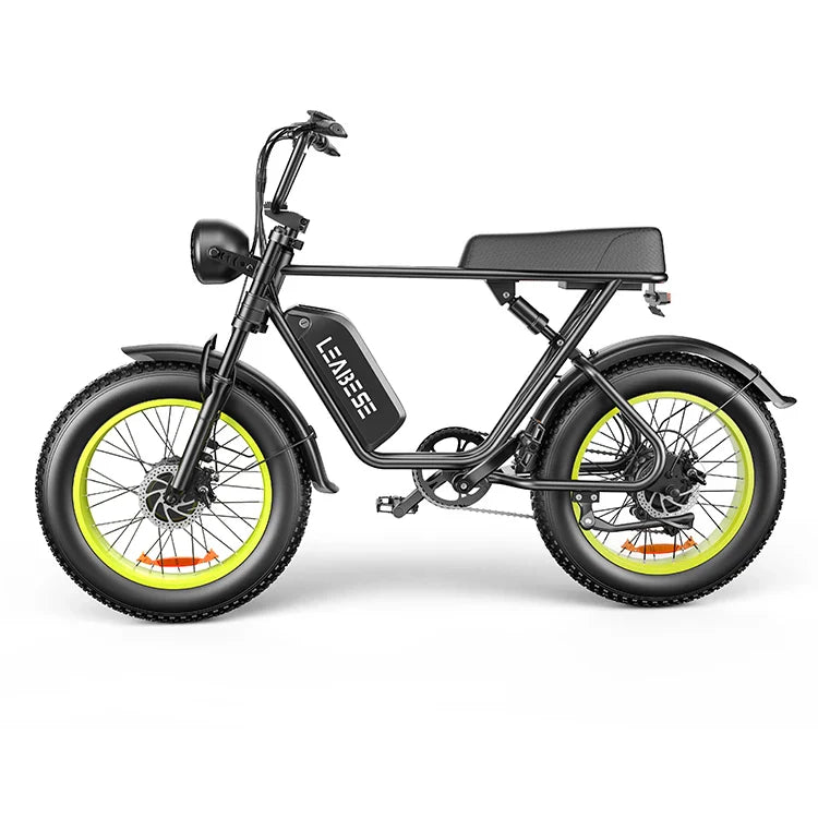 KTX-348819 2000W 23-Inch Fat Tire Electric Bike, 48V 23Ah Lithium Battery, 7-Speed, Disc Brakes, Max Speed 50km/h