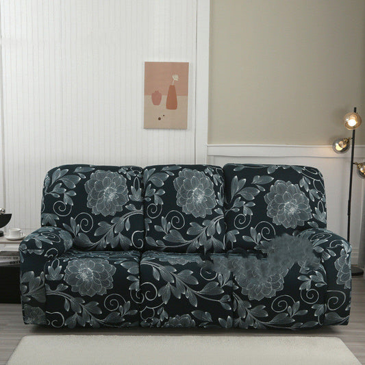 KTX-349843 Three-Seat Polyester Sofa Cover with Vibrant Patterns and Modern Design