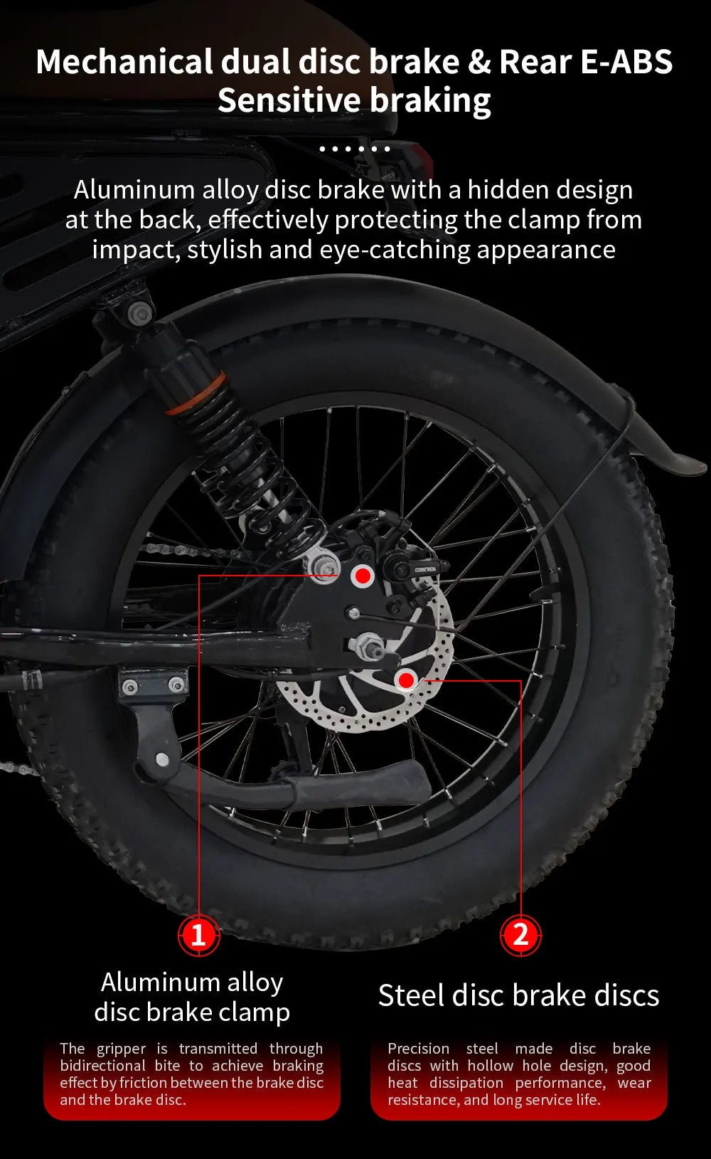 KTX-349971 750W Off-Road Electric Mountain Bike with 20-Inch Fat Tires for Adults - High Speed & Eco-Friendly