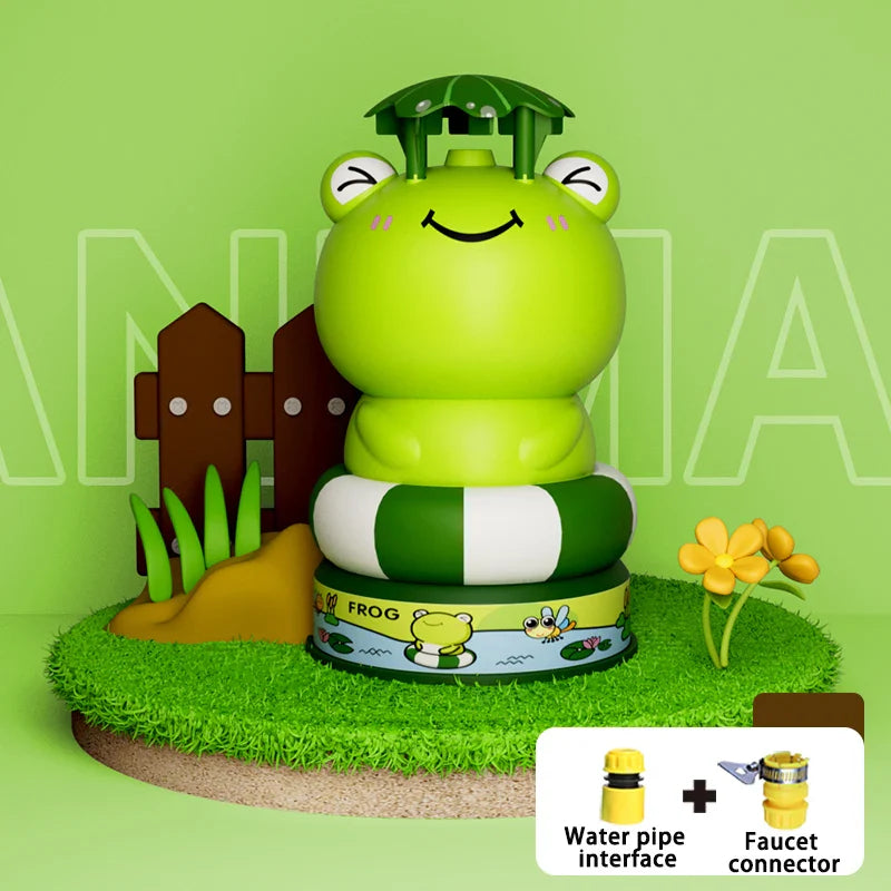 KTX-350291 Dinosaur-Themed Water Spray Rocket Launcher Toy for Kids Ages 3 and Up