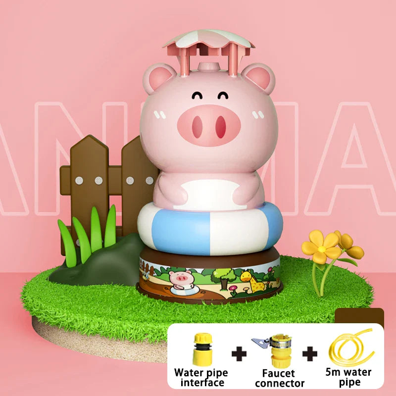 KTX-350291 Dinosaur-Themed Water Spray Rocket Launcher Toy for Kids Ages 3 and Up