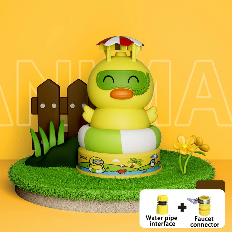 KTX-350291 Dinosaur-Themed Water Spray Rocket Launcher Toy for Kids Ages 3 and Up