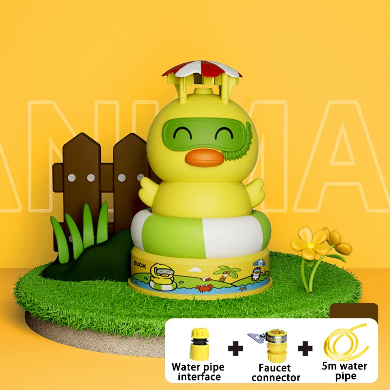 KTX-350291 Dinosaur-Themed Water Spray Rocket Launcher Toy for Kids Ages 3 and Up