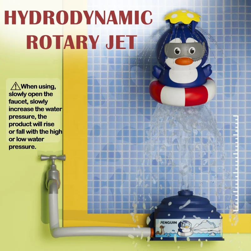 KTX-350291 Dinosaur-Themed Water Spray Rocket Launcher Toy for Kids Ages 3 and Up